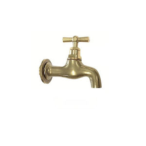 grifo de fuente para beber / de pared / de latón / estándar