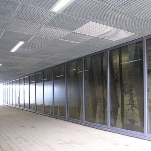 falso techo de acero galvanizado / tipo panel / decorativo / enrejado