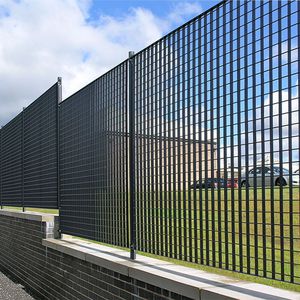 valla para zonas verdes / para parque infantil / de rejilla / de acero galvanizado