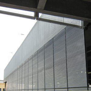 panel de ocultación de láminas