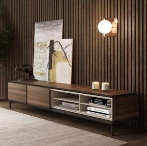 soporte para TV de pie contemporáneo