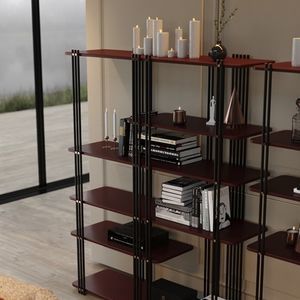 biblioteca de pared