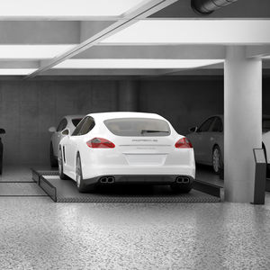 plataforma para coches deslizante