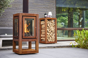 chimenea de exterior