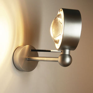 aplique moderno / de metal / de vidrio / de incandescencia