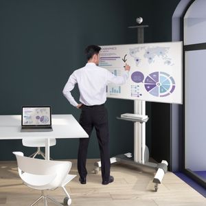 soporte para TV de pie contemporáneo