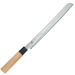 cuchillo para pan con hoja de acero inoxidable