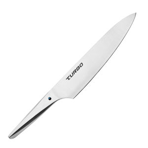 cuchillo de chef con hoja de acero