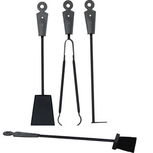 utensilio de chimenea de acero