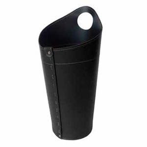 accesorio para chimenea de cuero