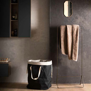 cesta para la ropa de tejido