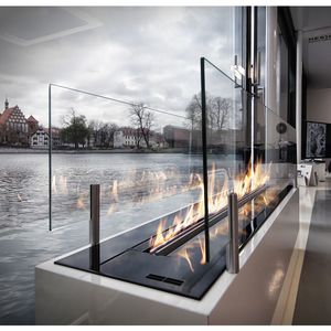 chimenea de gas