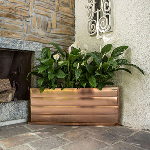 jardinera de cobre