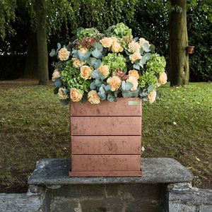 jardinera de cobre