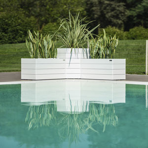 jardinera de aluminio