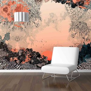 papel pintado contemporáneo