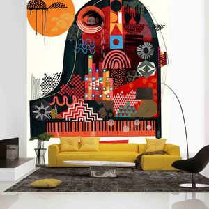 papel pintado contemporáneo