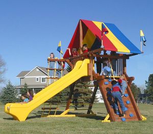 estación de juego para parque infantil