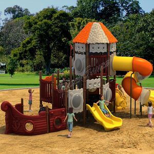 estación de juego para parque infantil