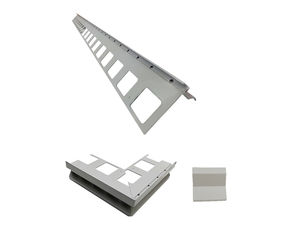 perfil de acabado de aluminio