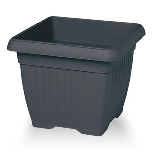 maceta de jardín de plástico reciclado