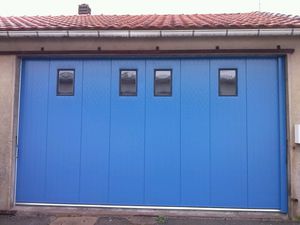 puertas de garaje seccionales laterales