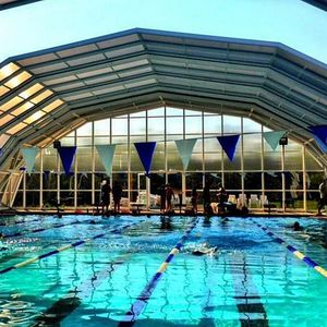 cubierta para piscina alta