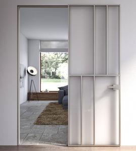 puerta a ras