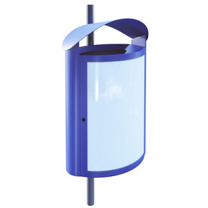 cubo de basura público