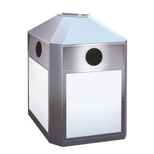 cubo de basura público