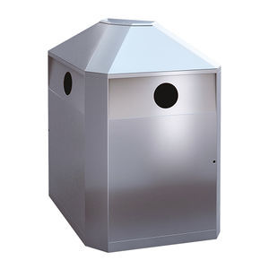 cubo de basura público
