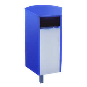 cubo de basura público