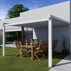 pérgola adosada