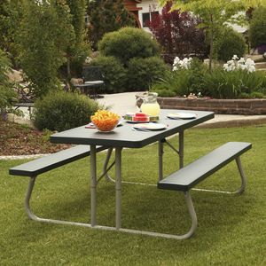 mesa de pícnic contemporánea