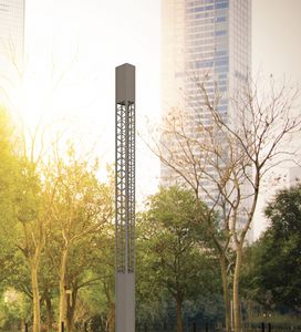 columna luminosa contemporánea
