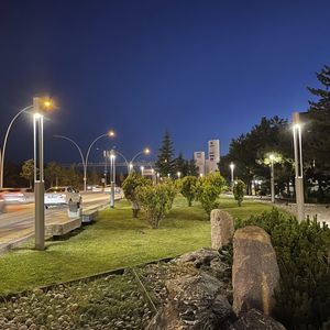 columna luminosa contemporánea