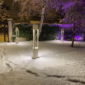 bolardo de iluminación de jardín