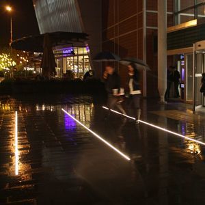 luminaria empotrable de suelo