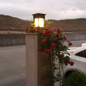 bolardo de iluminación de jardín
