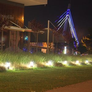 bolardo de iluminación urbano