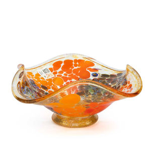 centro de mesa de cristal de Murano