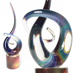 escultura de cristal de Murano