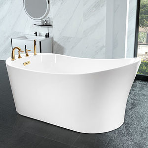 bañera ovalada