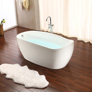 bañera ovalada