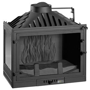 chimenea insertable de esquina