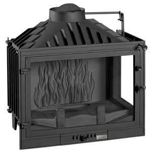 chimenea insertable de esquina