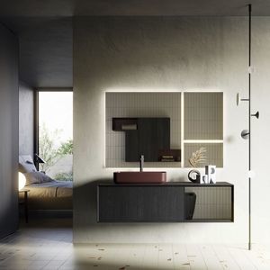 mueble de lavabo suspendido