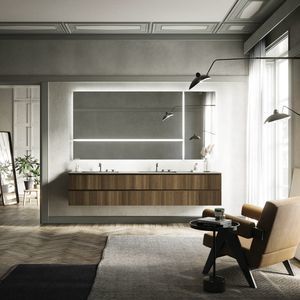 mueble de lavabo doble