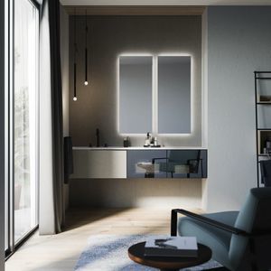 mueble de lavabo suspendido