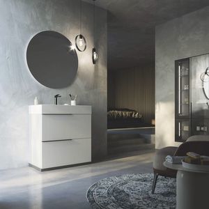 mueble de lavabo de pie